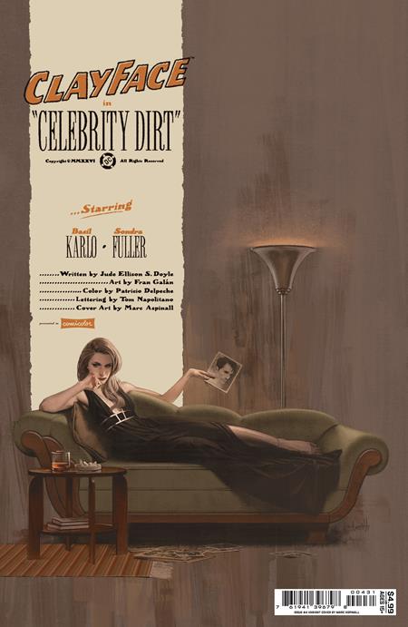Clayface: Celebrity Dirt #4 | Marc Aspinall Var (Closed) R2641