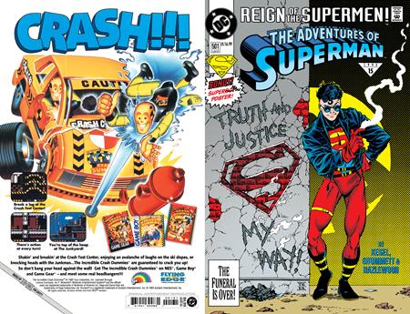 Adventures of Superman #501 - Tom Grummett Foil Facsimile 2026 (Closed) R2640