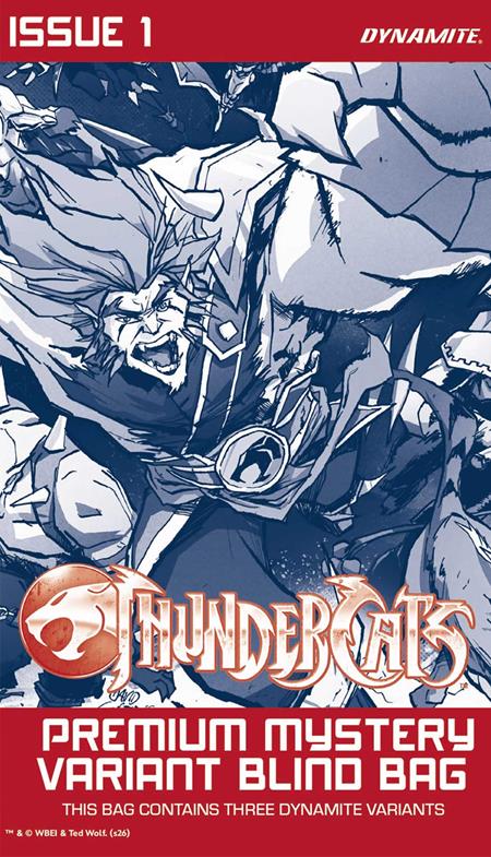 Thundercats #1 - Vol 2 - Dynamite | Premium Mystery Blind Bag (Closed) R2642