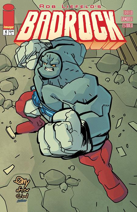 Badrock #4 - Youngblood Universe - Seth Damoose Main Cvr (Pre-Order) C40-P43