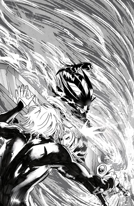 Fireborn #5 - Image / Lost Fantasy Universe | Patrick Mulholland B&W and Blood Virgin Var (Closed) R2643