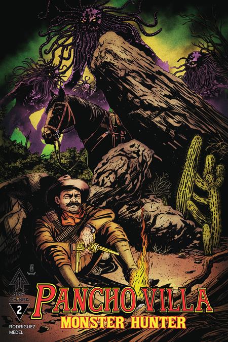 Pancho Villa: Monster Hunter #2 - AMP Comics - Chema Var (Pre-Order) C36-P41