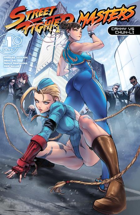 Street Fighter: Masters - Cammy vs Chun Li - Udon - Drax Gal Main Cvr (Pre-Order) C36-P40