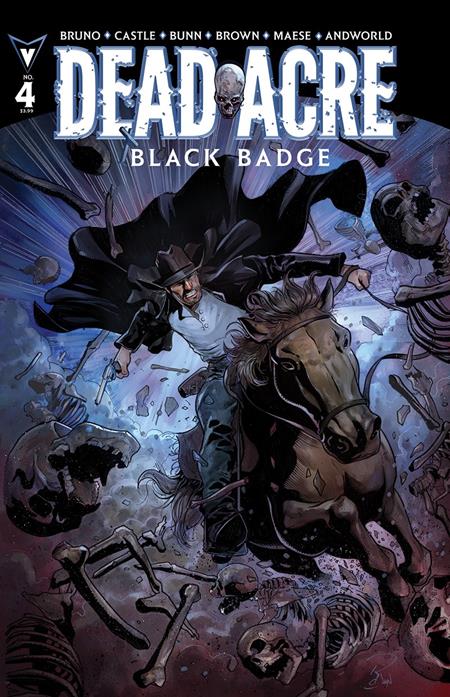 Dead Acre: Black Badge #4 - Vault - Riley Brown Main Cvr (Pre-Order) C39-P43