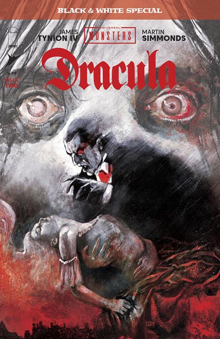 Universal Monsters: Dracula Black & White Special #2 (of 2) | Martin Simmonds Main Cvr • Pre-Sale: C44-P47
