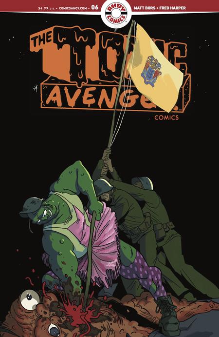 Toxic Avenger Comics #6 - Erica Henderson 1:3 Unlockable Variant (Back-Issue)