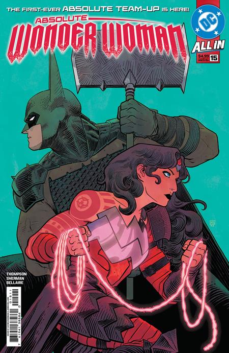 Absolute Wonder Woman #15 - Hayden Sherman Main Cover (Back-Issue)