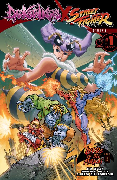 Darkstalkers x Street Fighter: Rogues #1 | One-Shot | Alberto Alburquerque Main Cover • Pre-Sale: C46-P52