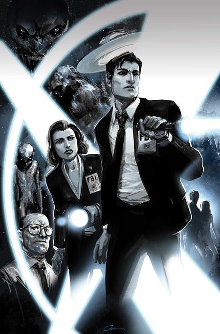 X-Files #1 - Dynamite | Clayton Crain Premium Metal Var (Pre-Order) C45-P51