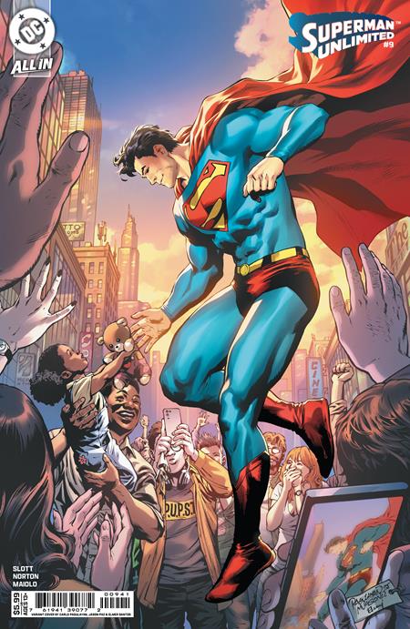 Superman: Unlimited #9 - Carlo Pagulayan, Jason Paz Variant (Back-Issue)