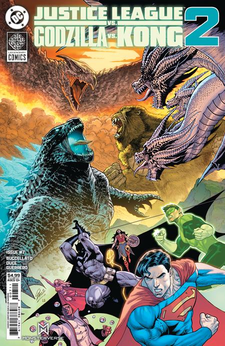 Justice League Vs Godzilla Vs Kong 2 #7 - Christian Duce Variant (Released)
