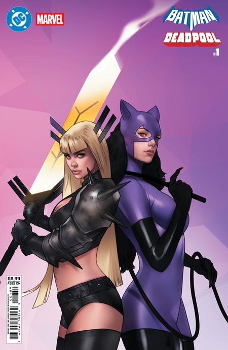 Batman / Deadpool #1 - Ben Oliver Magik & Catwoman 2nd Printing Variant (Back-Issue)