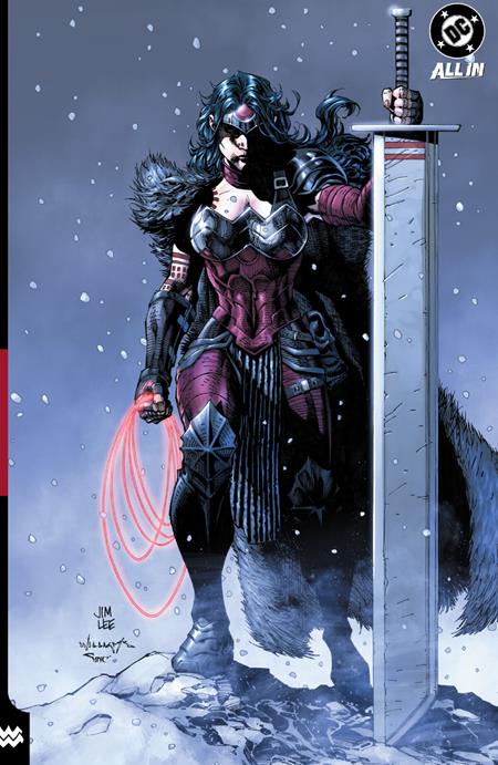 Absolute Wonder Woman - Vol 01: The Last Amazon - Jim Lee Dust Jacket Variant - HC (Released)