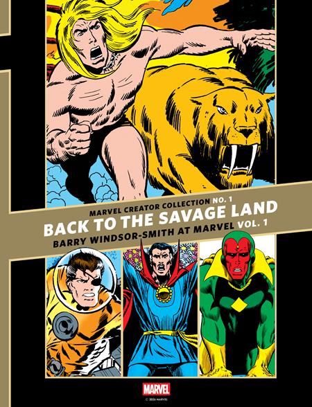 🔞 Marvel Creator Collection #1 Hc Vol 01 Back To The Savage Land Barry Windsor-smith At Marvel (Pre-Sale) C51-P08