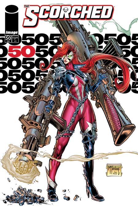 Scorched #50 - Spawn Universe - Todd McFarlane Main Cover (Closed)