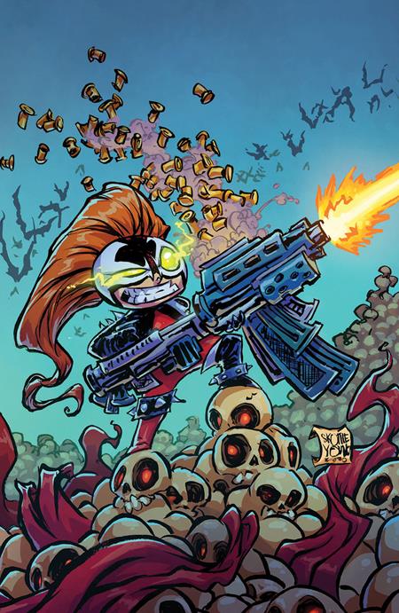 Scorched #50 - Spawn Universe - Skottie Young Connecting Virgin Variant (Back-Issue)