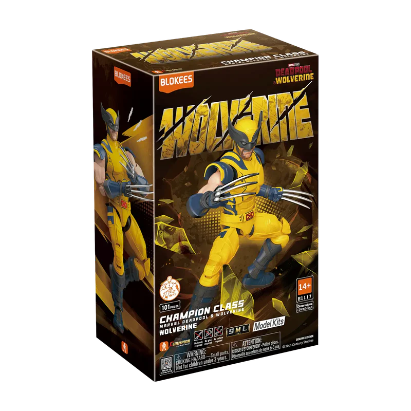 Blokees - Infinity Saga Champion Class 04/05 - Deadpool + Wolverine - Marvel Model Kits (Incoming)
