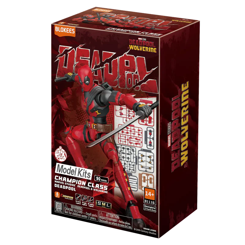Champion Class 04: Deadpool - Deadpool & Wolverine - Blokees (Released)