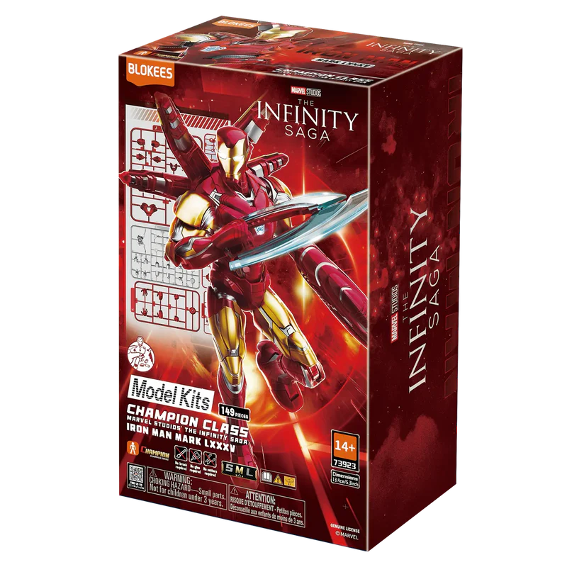 Champion Class 01: Iron Man MK85 - Infinity Saga - Blokees (Released)