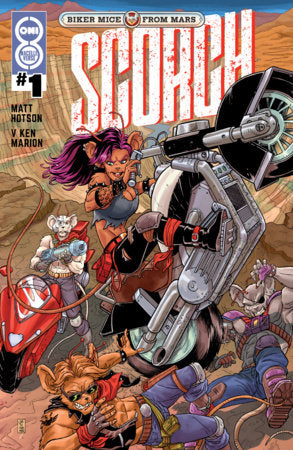 Biker Mice From Mars Scorch #1 Cvr C Aj Jothikumar Var - Aj Jothikumar Variant (Pre-Sale) C27-P32