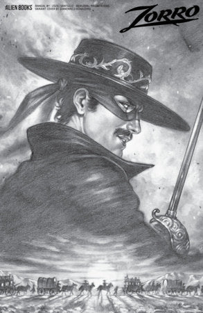 Zorro - Annual 2026 - IDW / Alien | Gianenrico Bonacorsi B&W Var (Pre-Order) C44-P50