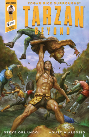 Tarzan: Beyond #5 - IDW / Alien Books | Agustin Alessio Main Cvr (Pre-Order) C45-P51