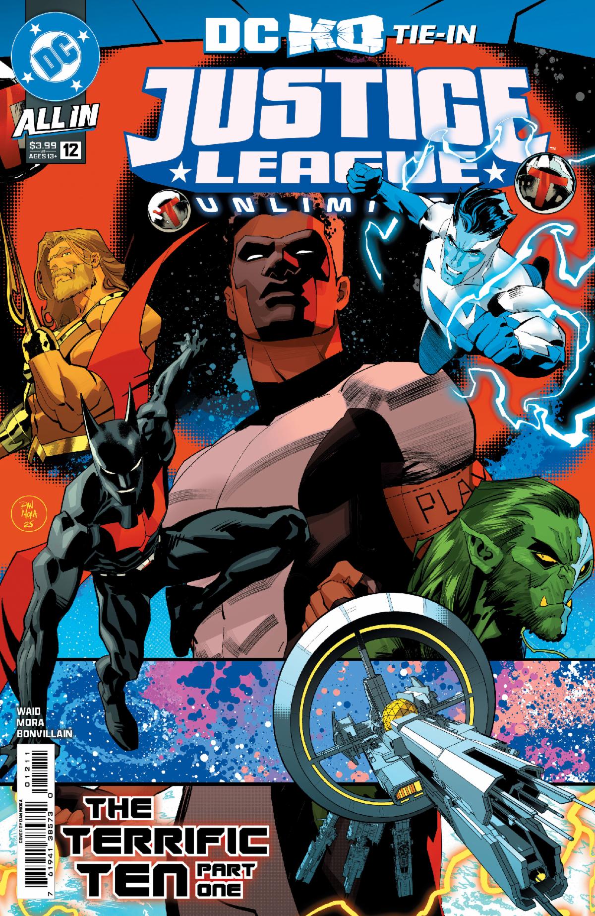 Justice League: Unlimited #12 • DC K.o. • 2nd Printing • Dan Mora Var (Pre-Sale) HD-020 🔥