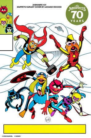 Muppets 70th Anniversary | Marvel Homage Covers Collection | (Pre-Sale)