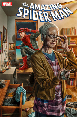 Amazing Spider-Man #35 - Legacy #999 - Lee Bermejo Amazing Visions Variant (Closed) R2635