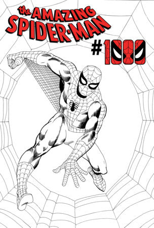 Amazing Spider-Man #1000 - Steve Ditko 1:50 B&W Var (Pre-Order) R2639