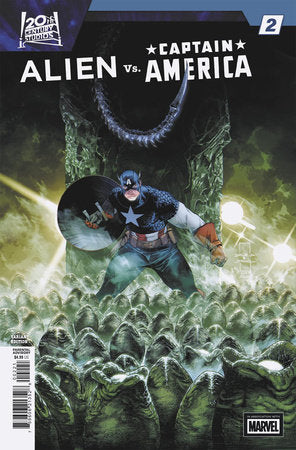 Alien Vs. Captain America #2 | Delio Diaz Var • Pre-Sale: C45-P50