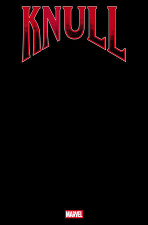 Knull #1 - Black Blank Variant (Back-Issue)