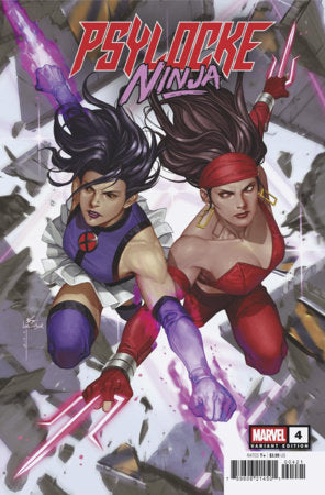 Psylocke: Ninja #4 - Inhyuk Lee Versus Elektra Variant (Closed)
