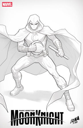 Marc Spector: Moon Knight #3 - David Nakayama Color Block White Variant (Closed)