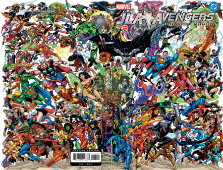 JLA / Avengers #3 (VF/NM) - George Perez Wraparound Foil Facsimile 2026 (Released) R2631