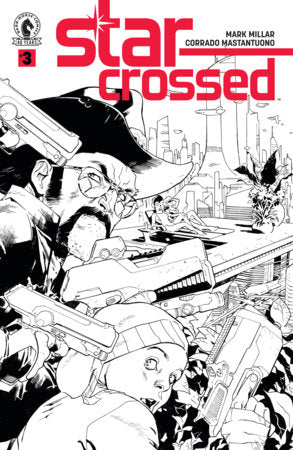 🔞 Star-Crossed #3 - Dark Horse - Stuart Immonen B&W Var (Closed) R2641