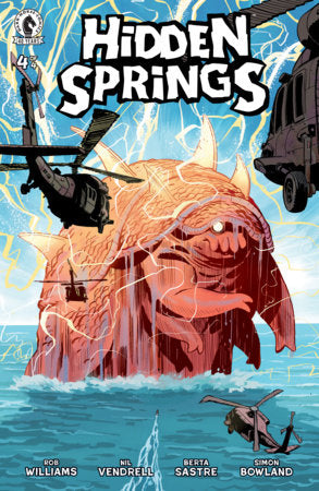 Hidden Springs #4 - Dark Horse - Nil Vendrell Main Cover (Closed) R2635