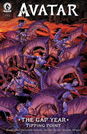 Avatar: The Gap Year - Tipping Point #5 - Salvatore Porcaro Main Cover (Back-Issue)