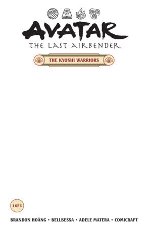 Avatar: The Last Airbender - Kyoshi Warriors #1 (of 3) - Blank Sketch Variant (Closed)