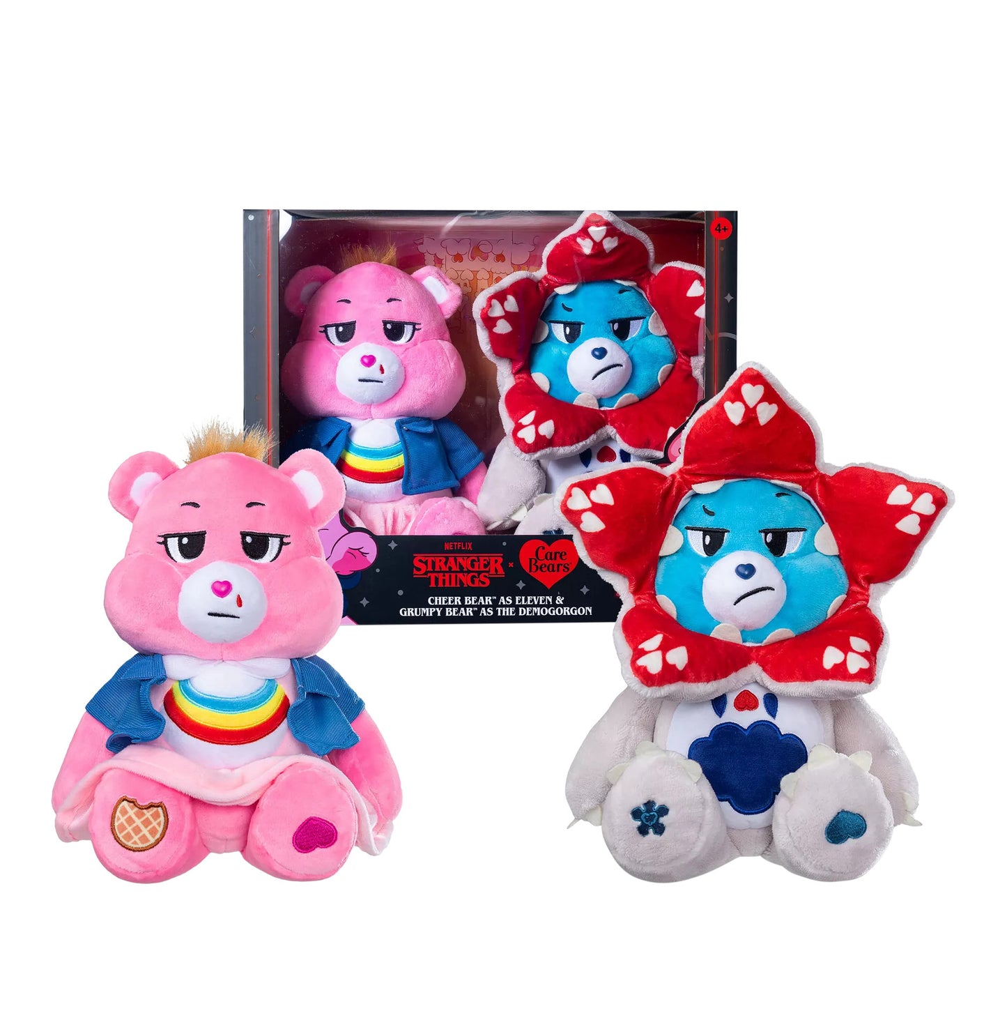2 Pack • Stranger Things x Care Bears • 30cm Eleven + Demogorgon (Incoming)