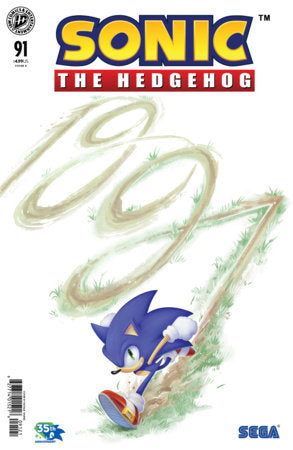Sonic the Hedgehog #91 - IDW - Natalie Haines Var (Pre-Order) C38-P43