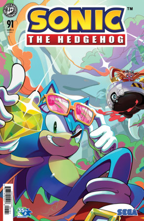 Sonic the Hedgehog #91 - IDW - Elizabeth Richards Var (Pre-Order) C38-P43
