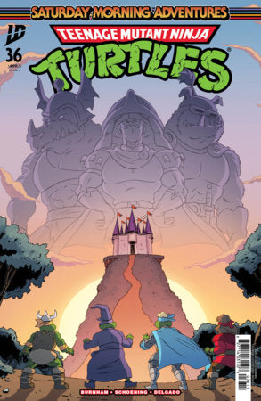 TMNT: Saturday Morning Adventures #36 - Dan Schoening Main Cover (Closed)