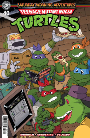 Teenage Mutant Ninja Turtles: Saturday Morning Adventures #40 Cvr A Dan Schoening - Dan Schoening Variant (Pre-Sale) C29-P34