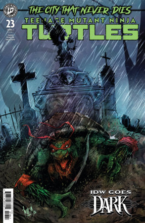 Teenage Mutant Ninja Turtles #23 - Damien Worm IDW Goes Dark Var (Pre-Order) C36-P41