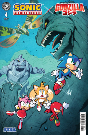 Sonic the Hedgehog x Godzilla #4 - IDW | Jack Lawrence Main Cvr (Pre-Order) C40-P45