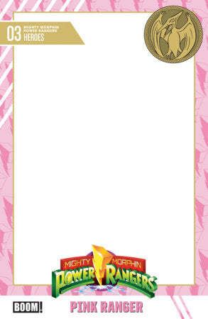 Mighty Morphin Power Rangers (2026) #3 Cvr D Trading Card Blank Sketch Var - Variant (Pre-Sale) C28-P34