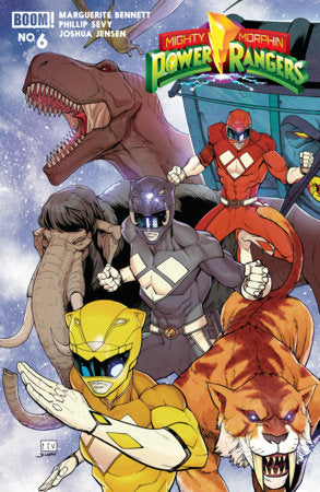 Mighty Morphin Power Rangers #6 - Vol 3 - Boom! | Phillip Sevy Var (Pre-Order) C42-P47