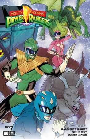 Mighty Morphin Power Rangers #7 - Vol 3 - Boom! | Phillip Sevy Var (Pre-Order) C47-P52
