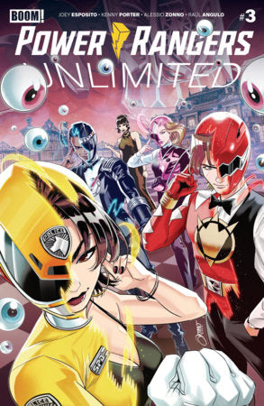 Power Rangers: Unlimited #3 - Alessio Zonno Main Cover (Closed) R2637